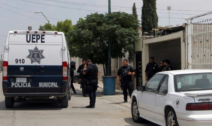 Once cadáveres fueron hallados en una casa en Ciudad Juárez, en Chihuahua, México, el 3 de agosto de 2018 © AFP HERIKA MARTINEZ