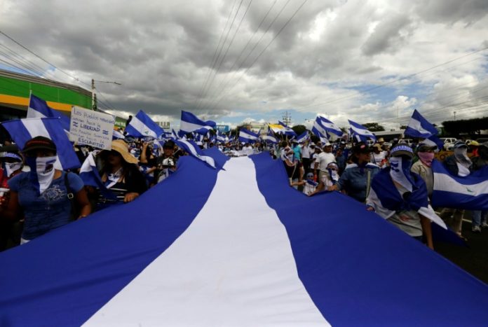 Miles de nicaragüenses piden salida de Ortega, tras cuatro meses de protestas