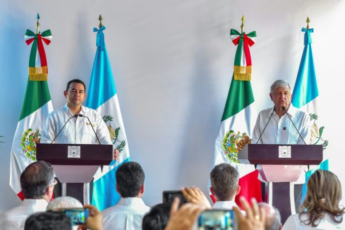 México y Guatemala crearán programa de desarrollo para frenar migración