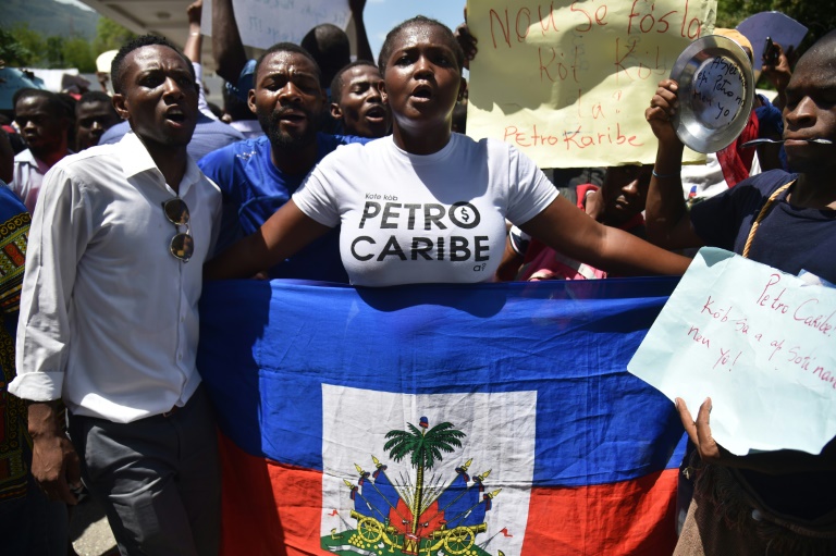 Protestas en Haití contra corrupción y gestión de dinero prestado por Venezuela