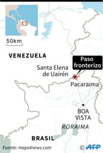 Tensión migratoria en Brasil por la situación en Venezuela - Frontera