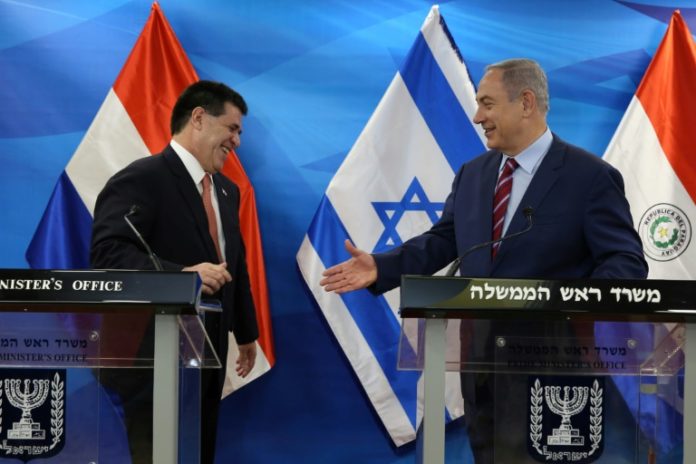 Paraguay anuncia traslado de su embajada a Tel Aviv, Israel cierra la suya