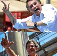 Brasil polarizado: ¿Qué piensan los electores de Bolsonaro y de Haddad?