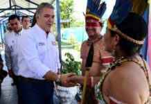 El presidente de Colombia pide una acción internacional contra 'la dictadura' en Venezuela