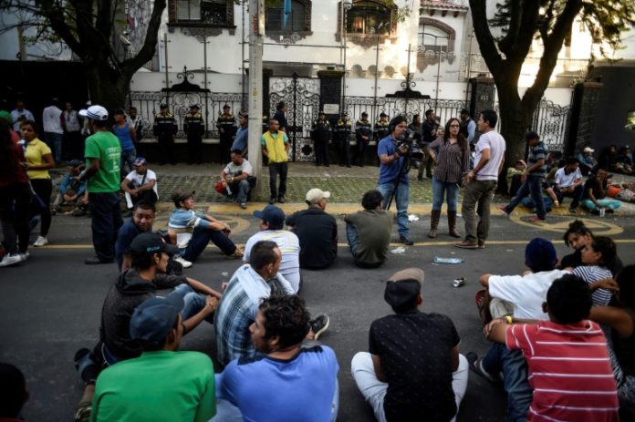 Migrantes centroamericanos en México piden autobuses a la ONU para llegar a EEUU