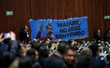 Expresiones hostiles contra Maduro en su visita a México por investidura de AMLO