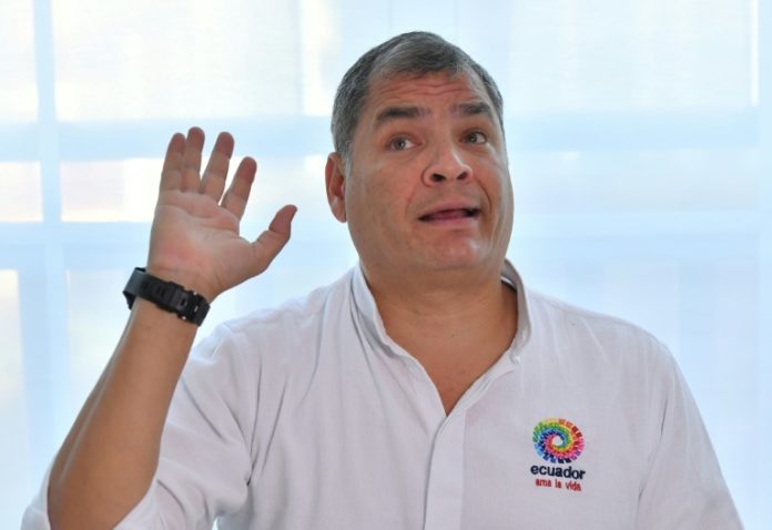Interpol rechaza pedido de difusión roja contra expresidente Correa de Ecuador