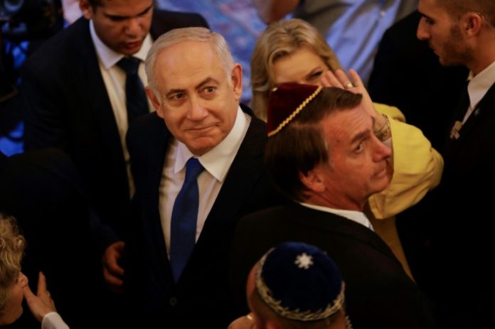 Netanyahu afirma que Brasil transferirá su embajada a Jerusalén