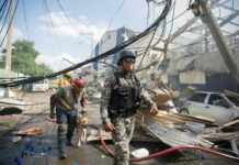 Tres muertos y una veintena de heridos por explosión en fábrica de Santo Domingo