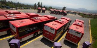 Autobuses eléctricos circulan ya por Santiago, el primer paso hacia la electromovilidad