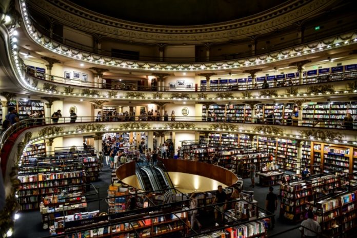Majestuosa librería de Buenos Aires elegida la más bella del mundo