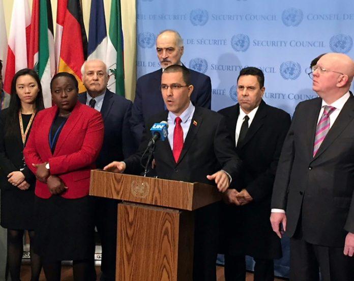 Gobierno de Maduro anuncia apoyo de medio centenar de países en la ONU