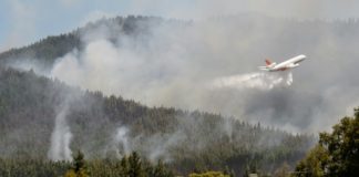 Incendios forestales mantienen en jaque zona sur de Chile
