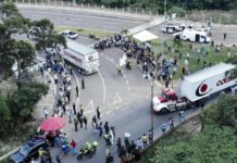 La ayuda humanitaria de EEUU llega a la frontera de Colombia con Venezuela