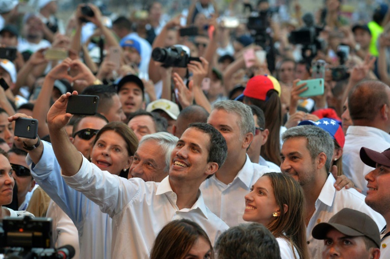 Líder opositor venezolano Juan Guaidó llegó a Brasil donde será recibido por Bolsonaro