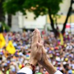 El entusiasta reencuentro de Guaidó con sus seguidores en Venezuela