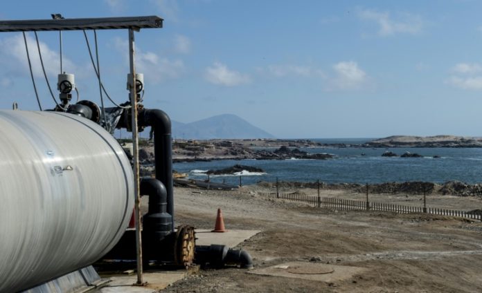 En el desierto más árido del mundo, Antofagasta bebe agua de mar