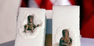 EEUU devuelve a México dos piezas prehispánicas sustraídas ilegalmente