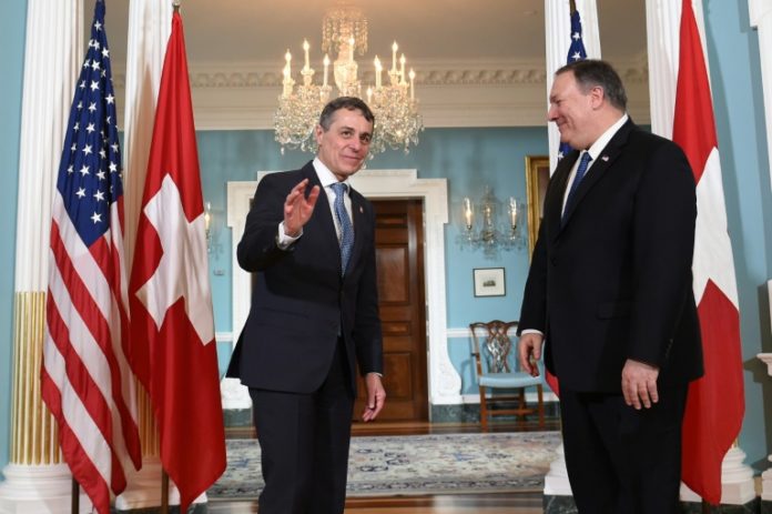 Suiza acepta representar a EEUU en Venezuela