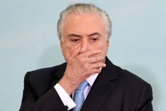 Expresidente Temer se entrega a la policía en Brasil