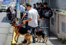 Fuerte presencia policial en funeral de opositor en Nicaragua
