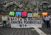 Hallan muerto a periodista en centro de México