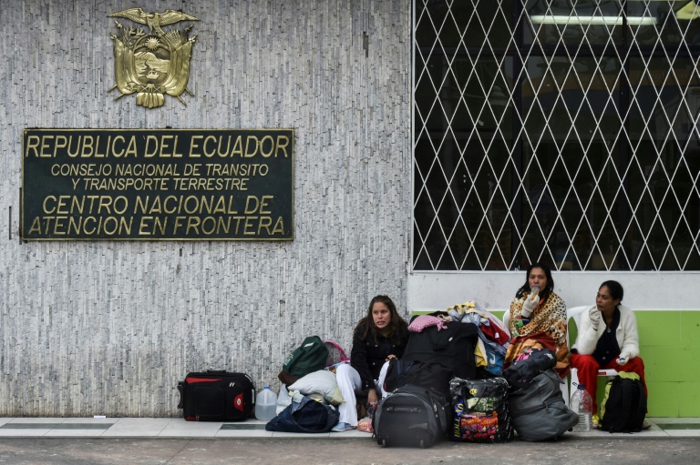 Llegada de venezolanos a Ecuador se duplica