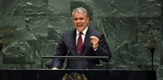 Duque urge a la ONU a denunciar apoyo de Venezuela a grupos armados colombianos