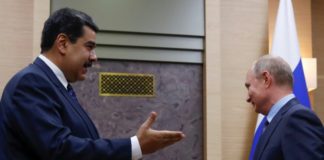 Maduro busca en Moscú reforzar apoyo de su aliado Putin
