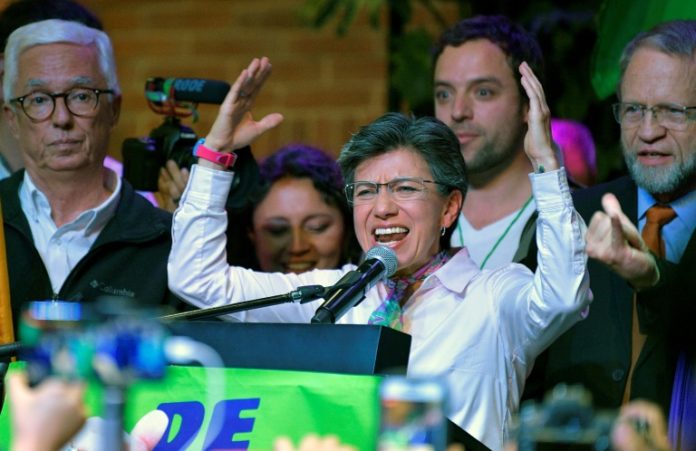 La primera alcaldesa electa de Bogota, Claudia López, una mujer que rompió moldes