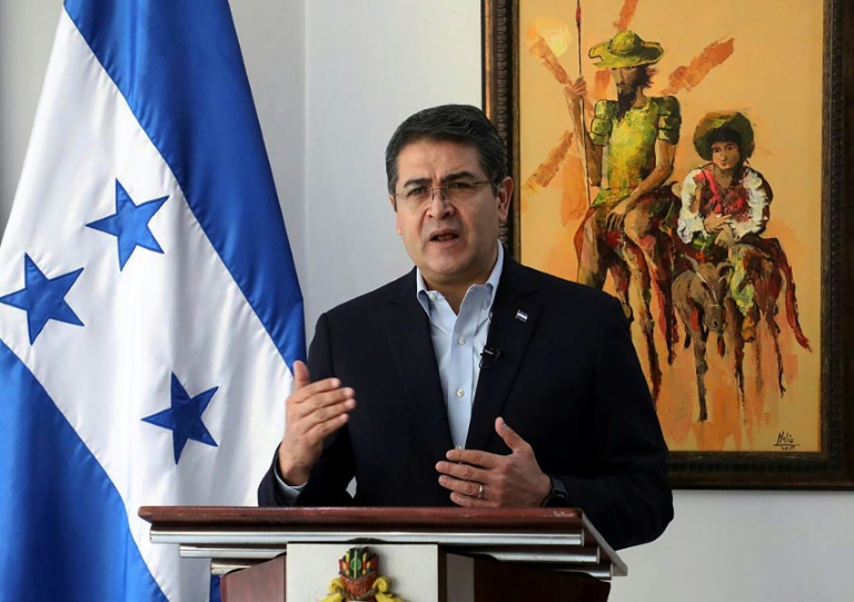 Presidente de Honduras rechaza acusaciones de 'estado narco' de fiscalía de EEUU