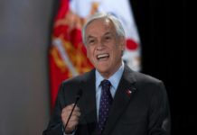 Piñera anuncia ley para que militares protejan infraestructura pública en Chile
