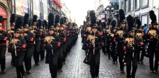 Aguiluchos Marching Band regresa al Desfile de las Rosas