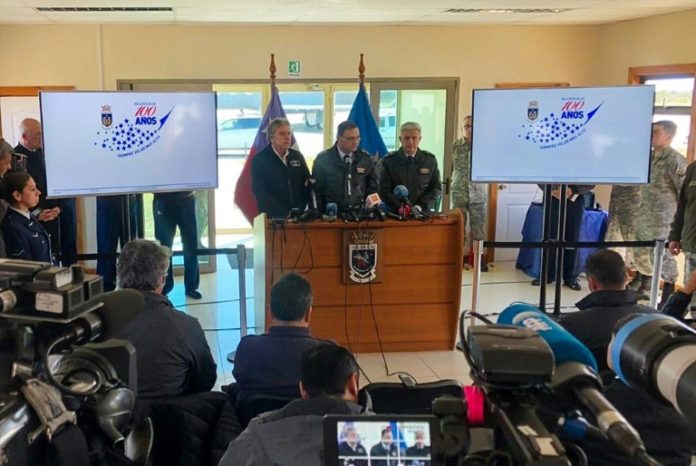 Chile confirma que avión desaparecido cayó al mar y no hay sobrevivientes