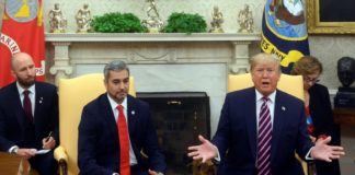 Trump recibe al presidente de Paraguay en la Casa Blanca con Venezuela en la agenda