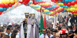 Con ancestral recorrido en lancha, pueblo mexicano celebra a los Reyes Magos