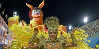 Alegría y protesta en el cierre de los desfiles del carnaval de Rio