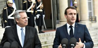Francia promete respaldo a Argentina en la negociación de su deuda con el FMI