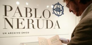 Galería española subastará un amplio archivo sobre Pablo Neruda