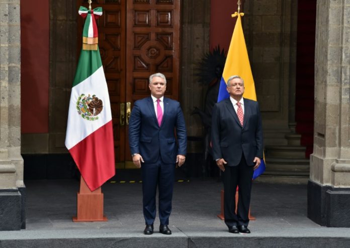 México y Colombia acuerdan retomar cooperación para combatir el narcotráfico