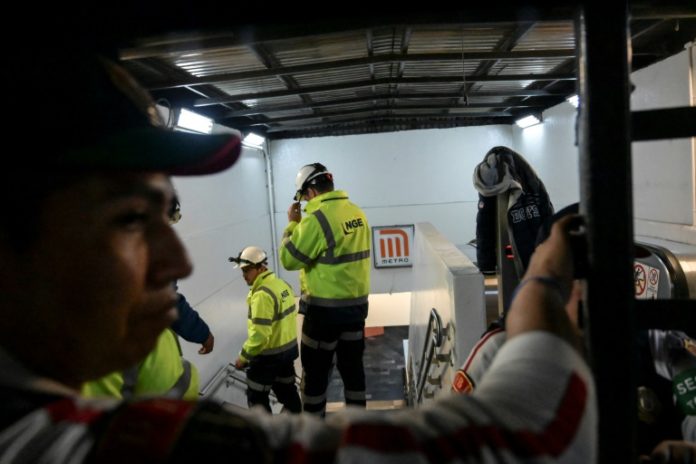 Un muerto y 41 heridos en choque de trenes del metro de Ciudad de México