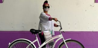 Recicletas, antídoto contra la discriminación de personal de salud en México