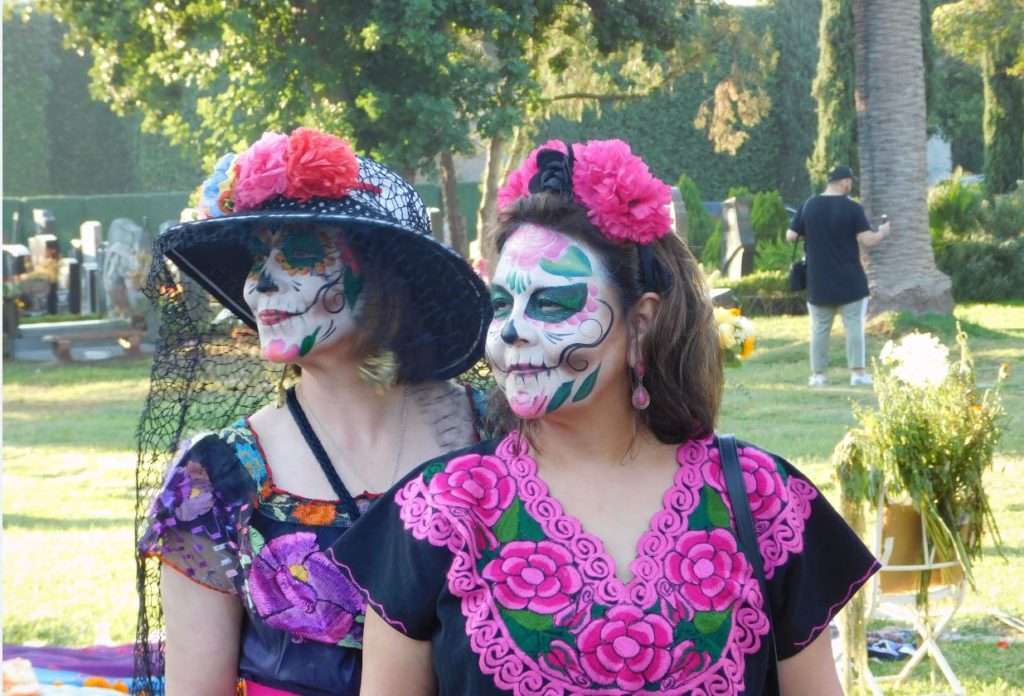 La Catrina mexicana, evocación del pasado presente y futuro en el Dia de Muertos