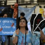 Masivas marchas antiaborto en Argentina
