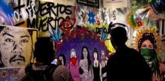 Museo exhibe arte callejero del «estallido social» en Chile Museo exhibe arte callejero del estallido social en Chile