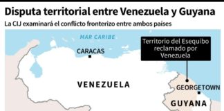 CIJ examinará conflicto fronterizo entre Guyana y Venezuela