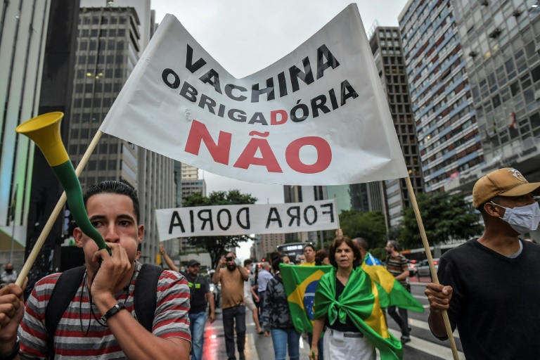 Instituto brasileño dice que la vacuna CoronaVac es eficaz