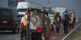 Pandemia golpea festejo a la Virgen de Guadalupe en México