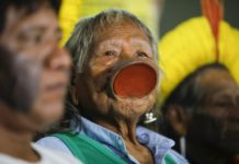 Cacique Raoni pide al CPI que investigue a Bolsonaro
