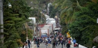 EEUU, México y Guatemala cierran paso a caravanas migrantes